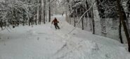 Neve pesante in basso