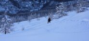 il pendio sopra il bosco