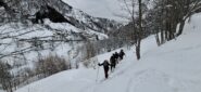 In partenza sopra Rodoretto