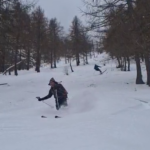 Parte bassa bella neve