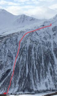 La linea di oggi, giù dritti senza virgola.