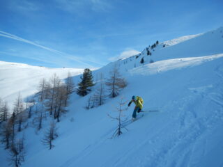 discesa su neve divertente