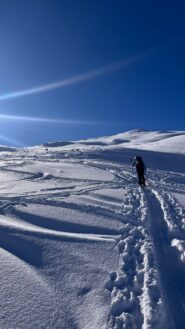 Traccia in alto
