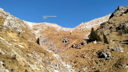  Fimno al bivacco MAGA pochissima neve.