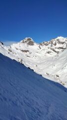 Gran Becca du Mont sempre in vista