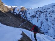 In salita verso il colle