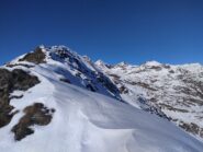 La cresta vista dal colle