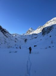 Nel vallone verso il rifugio