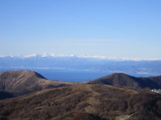 Golfo di Genova e Alpi Liguri dal Croce dei Fo'