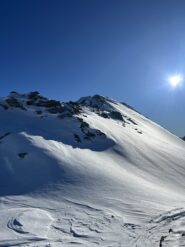 La punta Sud dal colletto
