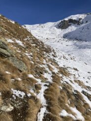 Il traverso dopo la malga