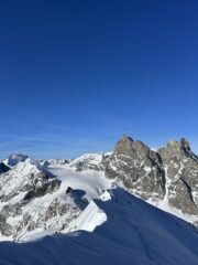 La cresta percorsa vista dalla Kurz