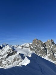 La cresta percorsa vista dalla Kurz