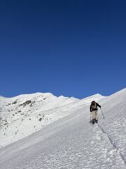 Si inizia il traverso Dahu