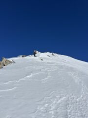 Pendii finali verso la vetta