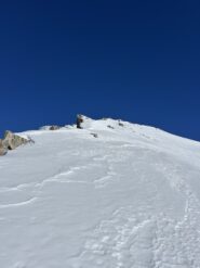 Pendii finali verso la vetta