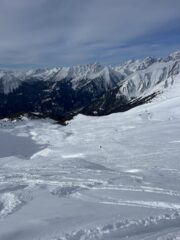 Gli ampi pianori tracciatissimi