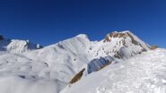 Vista verso Crèton du Midi e Grand Crèton 