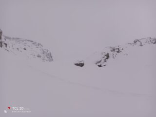 ... che più bianco non si può (ma meno male che ormai siamo al colle).