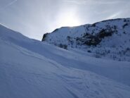 Salita verso la Colla Bassa 