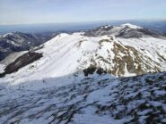 Cresta Nord in discesa con davanti il Monte Grosso 
