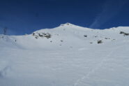 la Tete de Barasson dalla cima del canale