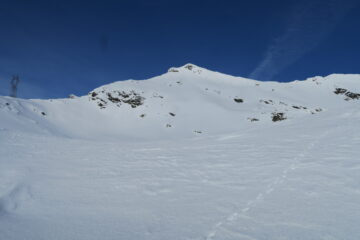 la Tete de Barasson dalla cima del canale