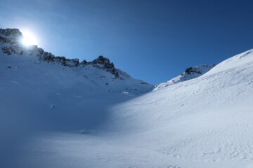 Colle Saboulè con la quota m2513 a dx