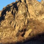 La rocca vista da Cantoira