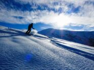 Neve stupenda nella seconda discesa
