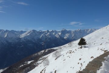 Bel panorama sulle cime delle valli di Lanzo