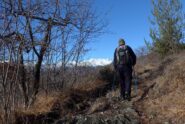 Salendo al Colle di Cianel