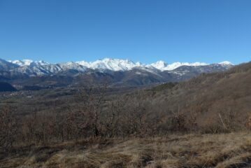Grande panorama sulle valli di Lanzo