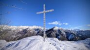 Croce e Vista sul gruppo dell'Orsiera