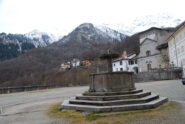 A S. Giovanni d’Andorno. Sullo sfondo la frazione Bele