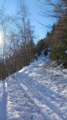 Poderale verso il rifugio savona