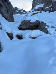 Canalone dei Camosci, pronti per l'uscita in cresta