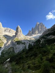 La Lista con dietro la Croda dei Toni