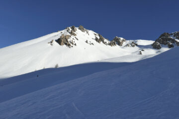 La cima salendo