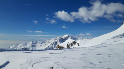 paesaggio dalla cima