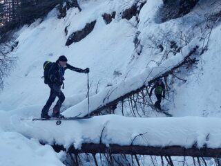 Passaggi un po' acrobatici...