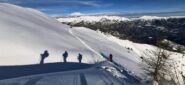 Dopo il delicato traverso sotto la cima