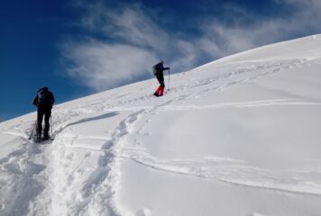 sul costone verso Rocca Stella