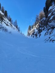 Neve portante nel canale della Y