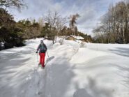 baita isolata dopo la punta