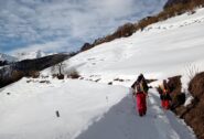tratto intermedio del percorso