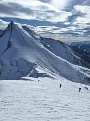 In salita sullo spallone finale