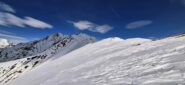 Ultimo tratto verso la cima di giornata