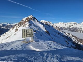 La cresta vista dal Pintas