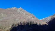 La cresta con tutti i torrioni